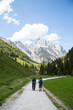 Bergtour in den Alpen