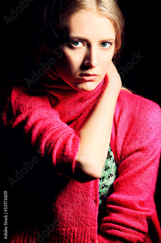 Photo: red blouse red blouse