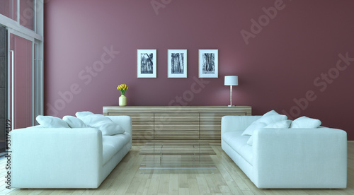 Illustration: Living room Living room