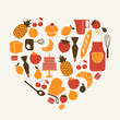 Vector Illustration of Kitchen Tools