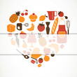 Vektor: Vector Illustration of Kitchen Tools Vector Illustration of Kitchen Tools