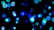 Abstract Motion Background - Blue Bokeh