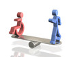 Equal rights of people with disabilities and able bodied person.