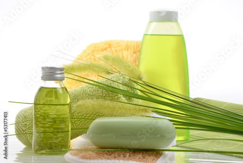Photo: Wellness Grün Gras Öl Selfe Schwamm Wellness Grün Gras Öl Selfe Schwamm