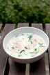 Russian traditional cold summer soup