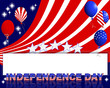 Vector: Independence Day background. Independence Day background.