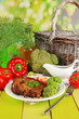 Photo: Piece of fried meat Piece of fried meat