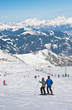 Ski resort of Kaprun, Kitzsteinhorn glacier. Austria