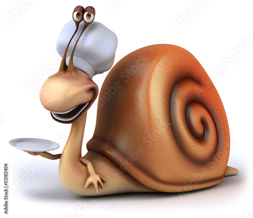 Illustration: Fun snail Fun snail