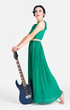 Photo: Pretty woman with guitar Pretty woman with guitar