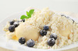 Photo: Blueberry dumplings Blueberry dumplings