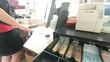 Video: Checkout counter at gas station Checkout counter at gas station