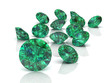 emerald (high resolution 3D image)