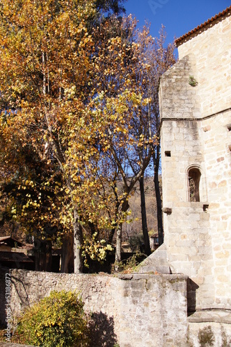 Photo: Yuste tree and side facade Yuste tree and side facade