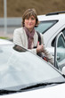 Femme et auto