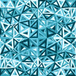 Blue abstract triangles vector background