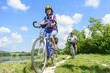 entspannte Radtour am See