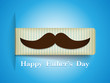 Vector: Happy Father Day Mustache Tag Happy Father Day Mustache Tag