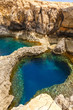 underwater cave in the form of heart