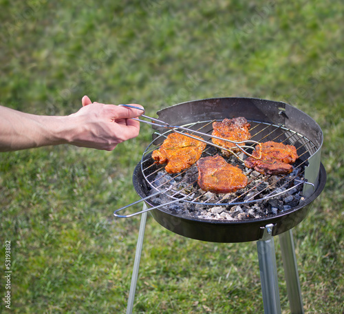 Photo: Grillen im Garten Grillen im Garten