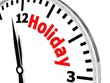 Holiday clock
