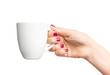 Coffee cup in hand