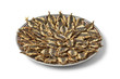 Moroccan fried stuffed sardines