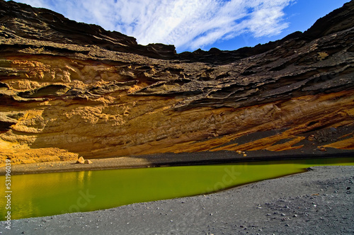Photo: Grüne Lagune Lanzarote Grüne Lagune Lanzarote