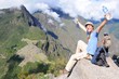 Blick auf Machu Picchu