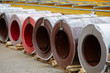 Galvanized coils and Prepainted Galvanized coils lying in stock