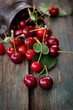 Fresh cherries