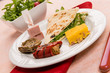 Antipasto, fuoco selettivo, close-up