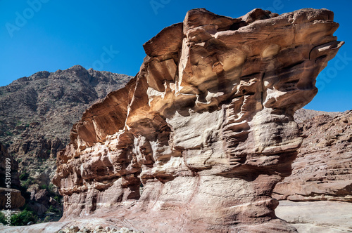 Photo: Cliffs in the Wadi Hasa valley, Jordan Cliffs in the Wadi Hasa valley, Jordan