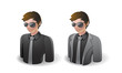 people icons : businessman
