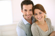 Portrait of smiling loving couple