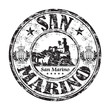 Vector: San Marino grunge rubber stamp San Marino grunge rubber stamp