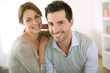 Photo: Portrait of smiling loving couple Portrait of smiling loving couple