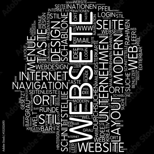 Illustration: Webseite Webseite