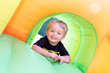 Photo: Child on bouncy castle Child on bouncy castle