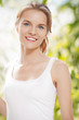 Photo: happy and smiling teenage girl happy and smiling teenage girl