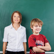 Foto: Strong schoolboy Strong schoolboy