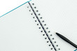 notebook and pen