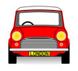 Red car