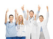 Photo: professional young team or group of doctors professional young team or group of doctors