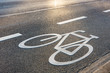 Radweg, Fahrrad, Symbol