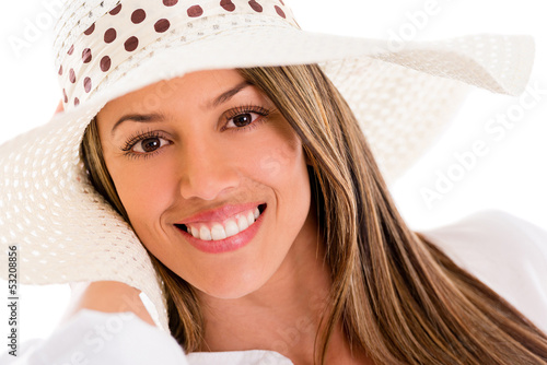 Photo: Beautiful summer woman Beautiful summer woman