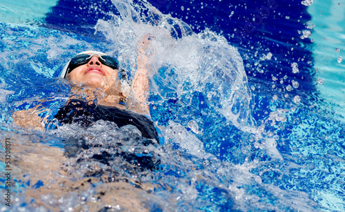 Photo: Woman swimming Woman swimming
