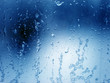 Photo: water drop on glass water drop on glass