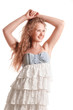 positive teen girl