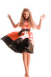positive teen girl